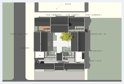 自建房学堂 | 2021年中式四合院别墅设计，古色古香十分大气 | 自建房学堂