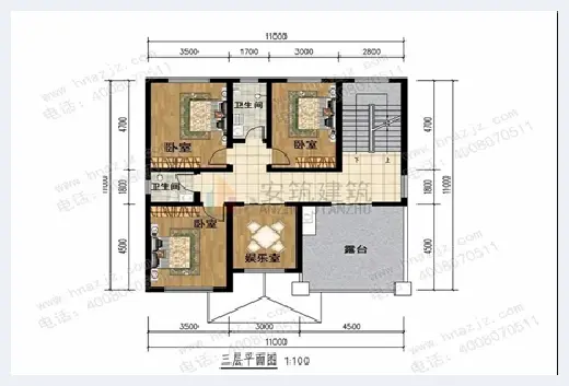 自建房百科 | ​农村三层自建别墅设计图纸大全，不可错过的好户型！ | 自建房百科