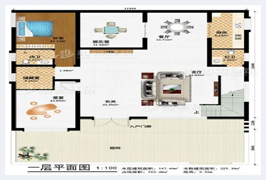 自建房资料 | 农村两层半建房图纸推荐，快来看看是不是你想要的！ | 自建房资料