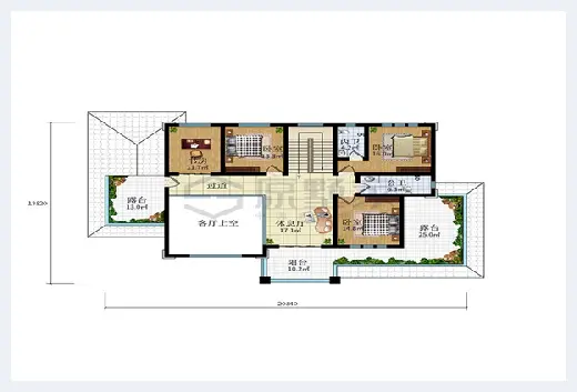 自建房教程 | 2021年农村中式二层别墅怎么建才亮眼？原墅家帮你参考！ | 自建房教程