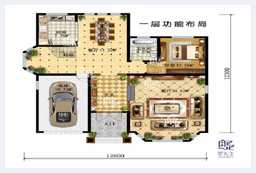 自建房资料 | 二层楼别墅设计图，新颖造型，肯定没人说土！ | 自建房资料