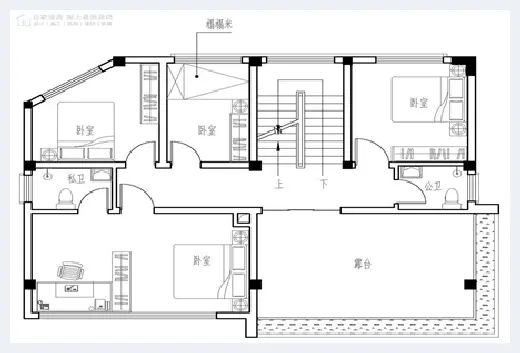 自建房 | ​13米x9米农村自建房设计效果图分享，款款带露台，你喜欢哪一间？ | 自建房