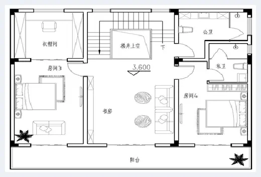 自建房常识 | ​二层半别墅图纸怎么设计好看？这几套图纸不可错过 | 自建房常识