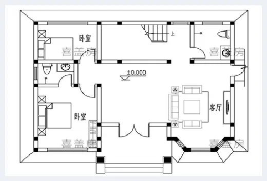 自建房科普 | 销量破千！全网点赞！这样的二层别墅设计你喜欢吗？ | 自建房科普