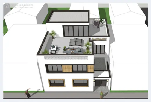 农村自建房 | 农村自建房简约设计效果图，实用精致的不二选择 | 农村自建房