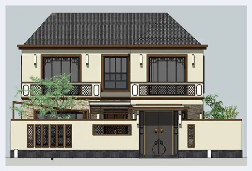 自建房百科 | 五套12米x12米农村自建房设计图，让老王头喜不自胜！ | 自建房百科