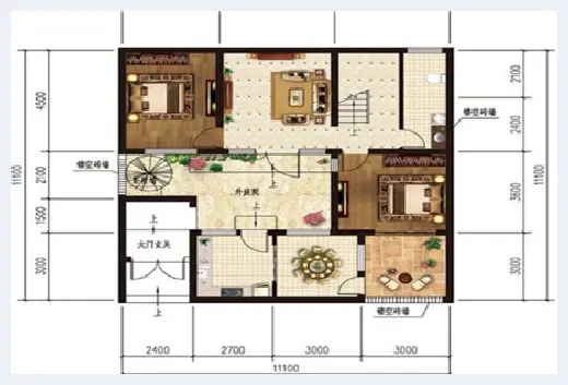 自建房学堂 | 120平方二层别墅图纸推荐，这几款你肯定喜欢！ | 自建房学堂