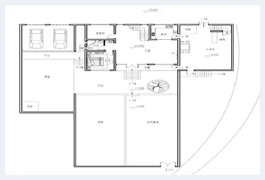 自建房资料 | 110平米新农村自建房设计图，带露台的设计，实用又美观！ | 自建房资料