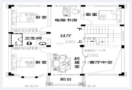 自建房 | 来看三层别墅设计，烧烤+健身+棋牌，在家就像度假！ | 自建房