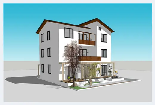 城市自建房 | ​农村三层别墅设计图纸分享，最后两套已落地建成，内附施工图！ | 城市自建房