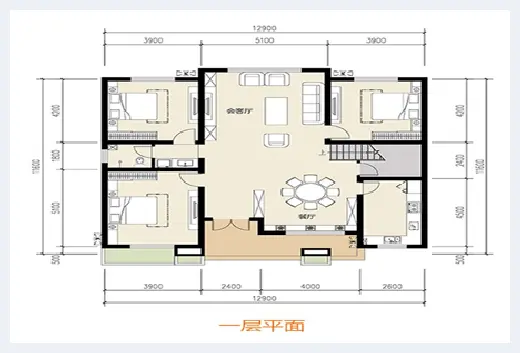 农村自建房 | ​5款中式两层别墅设计图，古色古香别有韵味 | 农村自建房