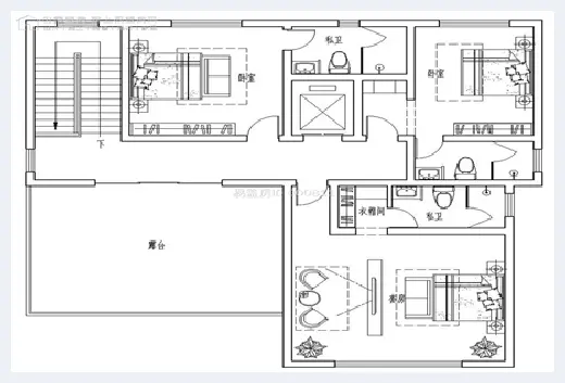 自建房资料 | ​农村三层半别墅设计图及效果图分享，最流行的户型都在这里 | 自建房资料