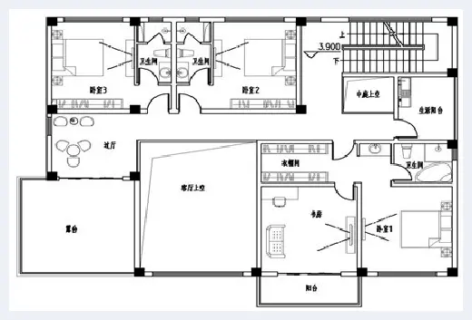 自建房学堂 | 五款挑空别墅图纸推荐，时尚造型，带给你不一样的美！ | 自建房学堂