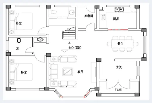 自建房 | 2021年农村新款美式二层别墅，设计好到邻居嫉妒！ | 自建房