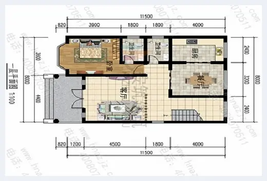 自建房学堂 | ​8米×12米新农村自建房设计图，经济又实用，赶紧收藏 | 自建房学堂