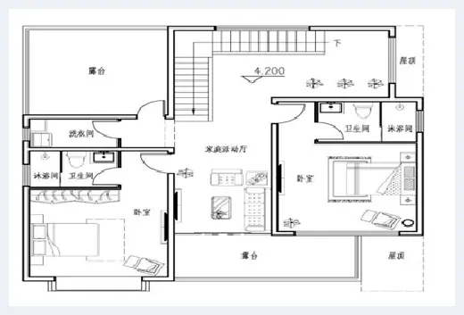 自建房百科 | ​5套200平方米别墅设计图，简单大气，农村建房首选！ | 自建房百科