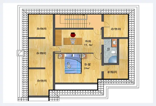 农村自建房 | 一层带阁楼别墅图纸怎么设计？这有五套高精尖图纸奉上！ | 农村自建房