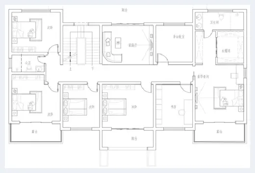 自建房百科 | 5间2层别墅设计图，在农村建一栋，绝对没人说土！ | 自建房百科