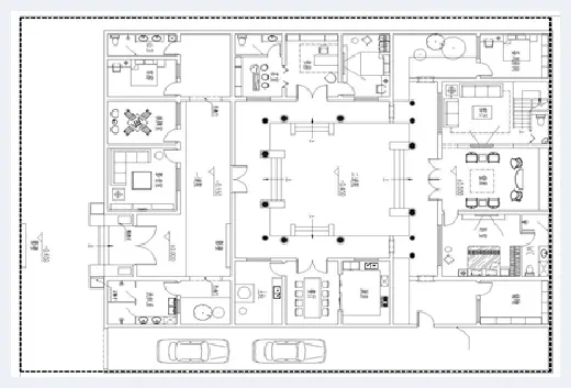 城市自建房 | ​中式别墅二层设计图纸，这里有农村最好看的两层楼 | 城市自建房