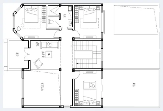 自建房科普 | 二层别墅图纸设计大全，新农村自建房施工效果图详解 | 自建房科普