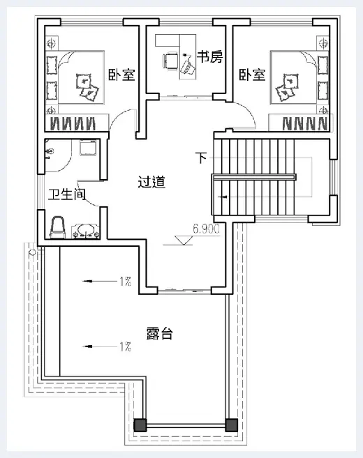 自建房知识 | 2022年流行的三层别墅户型，快来看看是不是你想要的！ | 自建房知识