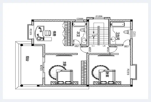 自建房 | ​13米x9米农村自建房设计效果图分享，款款带露台，你喜欢哪一间？ | 自建房