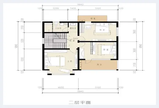 自建房知识 | 100平米三层农村自建房设计图，舒适大气，建好人人称赞！ | 自建房知识