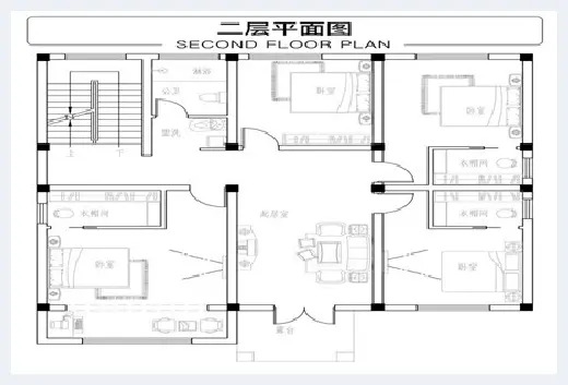 自建房指南 | 三层别墅设计图推荐！简约时尚，打造个性空间！ | 自建房指南