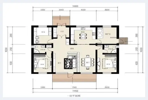 自建房科普 | 一层别墅设计图纸及效果图大全，第5套仅13万！ | 自建房科普