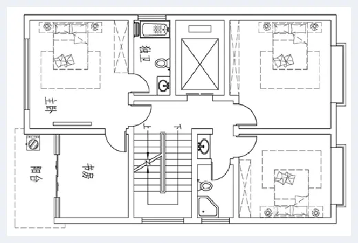 自建房 | ​9x14米农村自建房图纸分享，平面图和效果图应有尽有 | 自建房