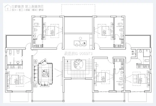 自建房 | 双拼共堂屋别墅设计图，隔壁家都羡慕哭了！ | 自建房