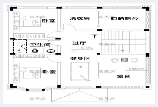 自建房 | 来看三层别墅设计，烧烤+健身+棋牌，在家就像度假！ | 自建房