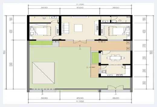 自建房学堂 | 6套新农村自建房1层户型图推荐，看过的都收藏了！ | 自建房学堂