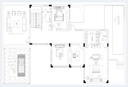 自建房科普 | ​中式别墅图纸设计图分享，最美宅院都在这 | 自建房科普