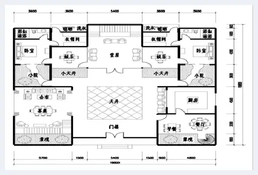 自建房学堂 | 新中式四合院别墅设计，全家满意，生活如意！ | 自建房学堂