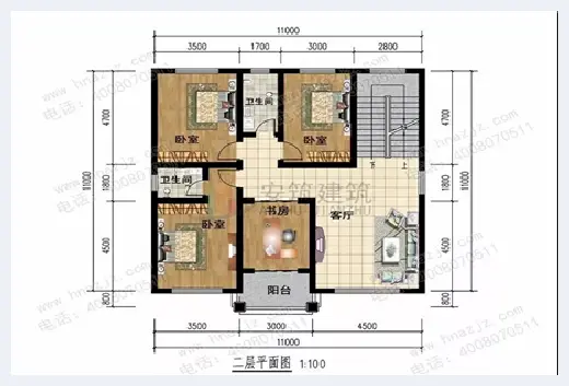 自建房百科 | ​农村三层自建别墅设计图纸大全，不可错过的好户型！ | 自建房百科