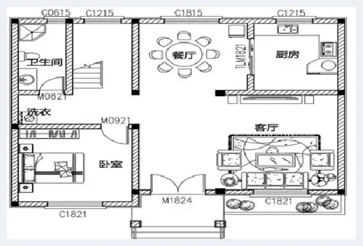 自建房资料 | 90平方米农村自建房户型图怎么设计？小巧精致实用不容错过！ | 自建房资料