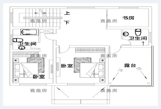 自建房资料 | 二层楼别墅设计图，新颖造型，肯定没人说土！ | 自建房资料