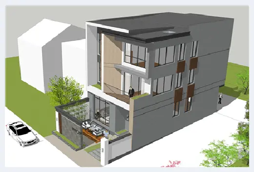 自建房 | ​9x14米农村自建房图纸分享，平面图和效果图应有尽有 | 自建房