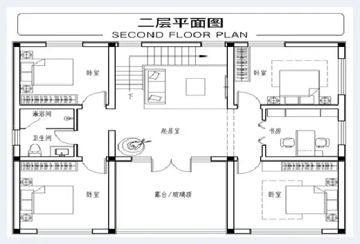 自建房指南 | 农村二层别墅设计图，打造一个舒适家！ | 自建房指南