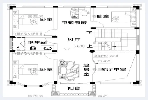 自建房常识 | 10x13米农村自建房设计图，第五款带泳池的设计非常抢眼！ | 自建房常识