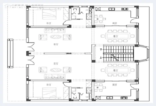 自建房知识 | ​5款双拼别墅设计图，兄弟俩的建房首选 | 自建房知识