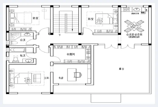 自建房学堂 | 新中式二层别墅设计图纸分享，新农村就该这么建！ | 自建房学堂