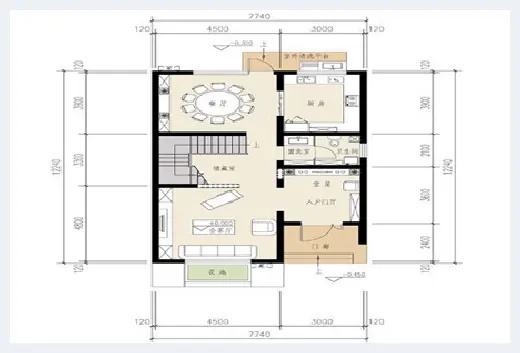 自建房百科 | 7x15农村自建房图纸推荐！面积小也能精致又实用 | 自建房百科