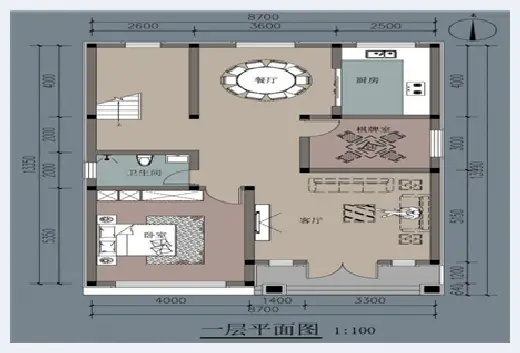 自建房学堂 | 13米x8米农村自建房设计图推荐，高级定制，非你莫属！ | 自建房学堂