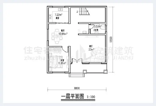 自建房百科 | 农村小户型别墅设计图，最后两套占地不足百平，经济又实惠！ | 自建房百科