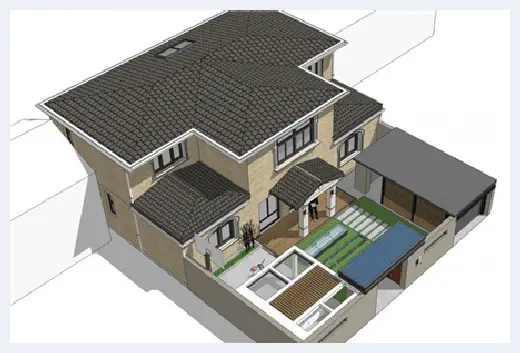 自建房资料 | ​农村自建房两层半设计效果图大全，最流行的户型都在这里 | 自建房资料