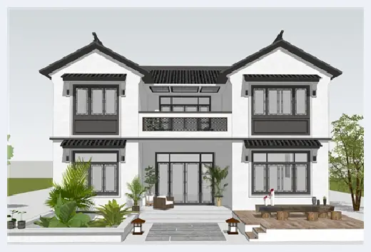 农村自建房 | 二层小别墅设计图纸精选！低价建房也能如此亮眼！ | 农村自建房